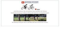 Desktop Screenshot of aare-radweg.info